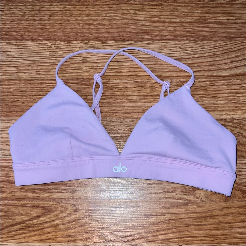 ALO Yoga Lilac Triangle Bralette